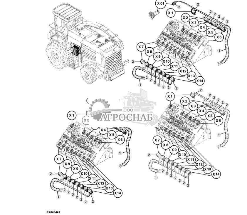 ELECTRONIC BOX WIRING HARNESS (CENTRAL ELECTRIC SYSTEM) 